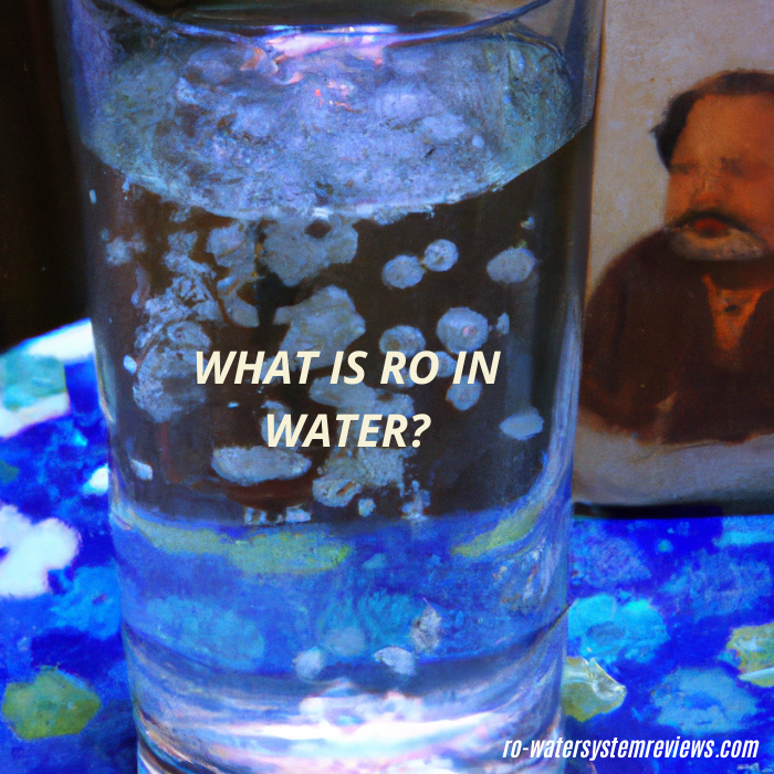 What is RO in water?